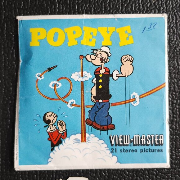 VINTAGE VIEW MASTER REELS POPEYE The Sailor Man Package - Picture 2 of 5